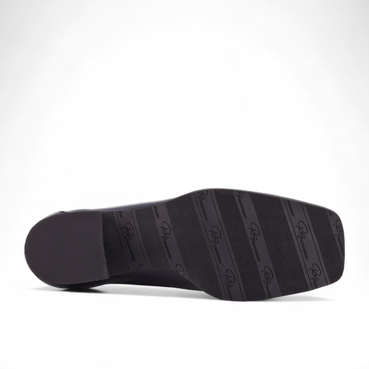 ROS HOMMERSON EVIE BLACK SHINY TUMBLED LEATHER