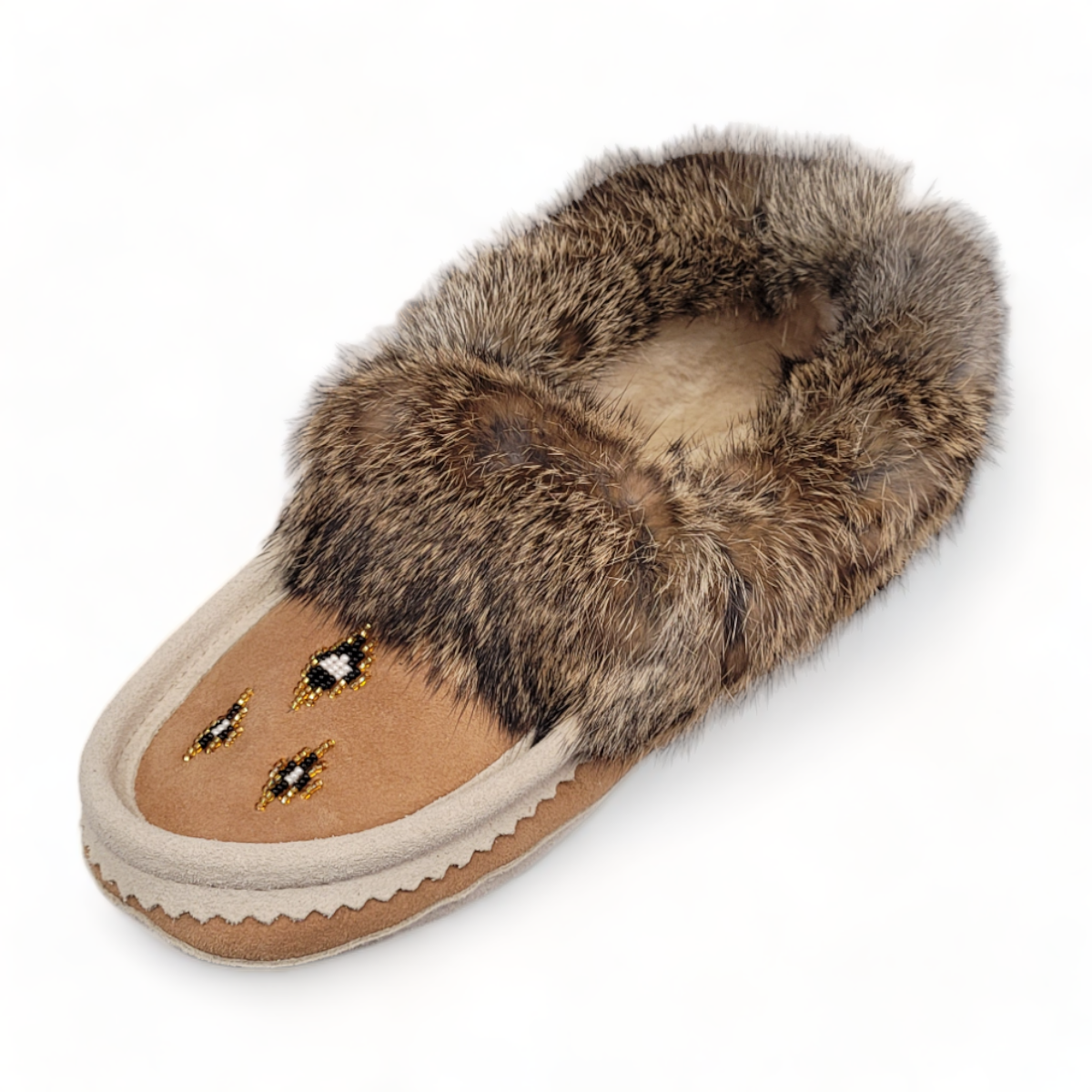 Moccasin Brown/Cream Suede