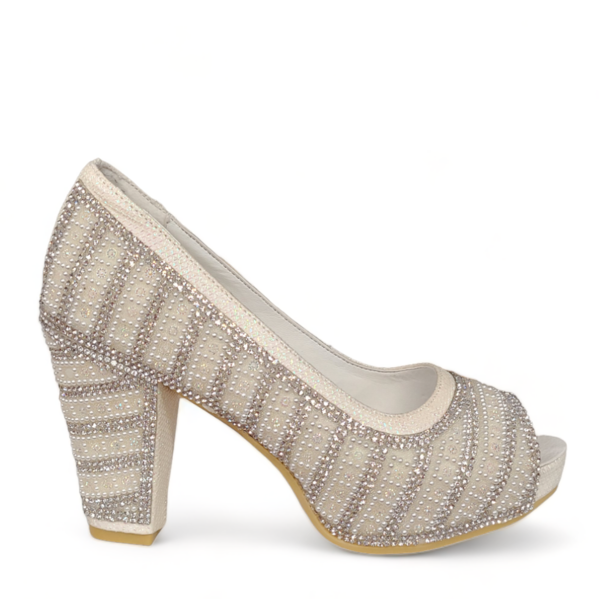 NIKPA SABA - WHITE/GOLD
