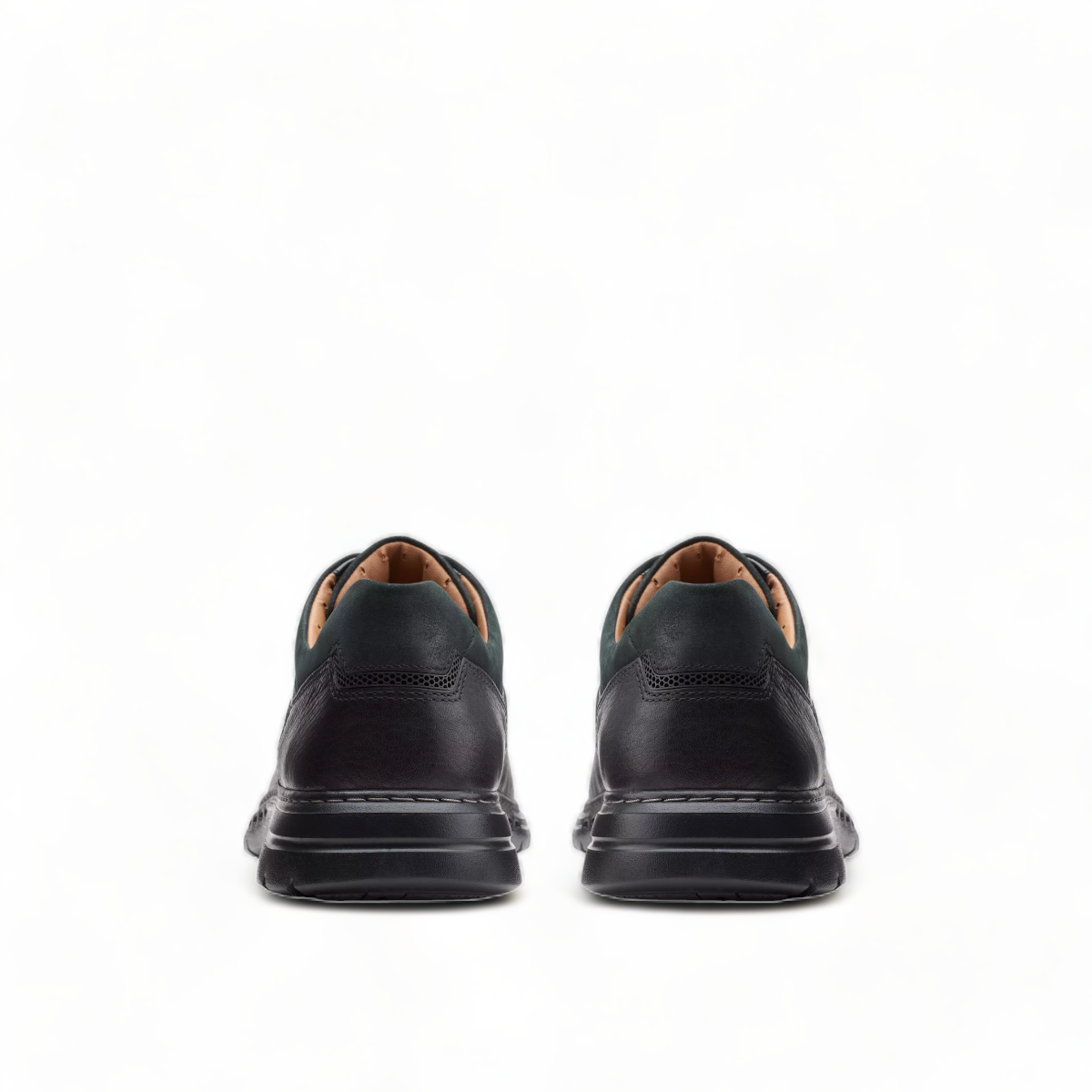 CLARKS UN BRAWLEY LACE BLACK