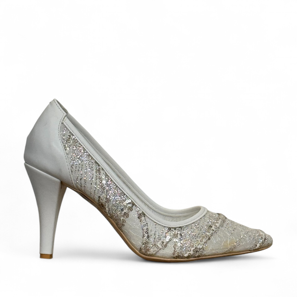 NIKPA GLITTERY - WHITE