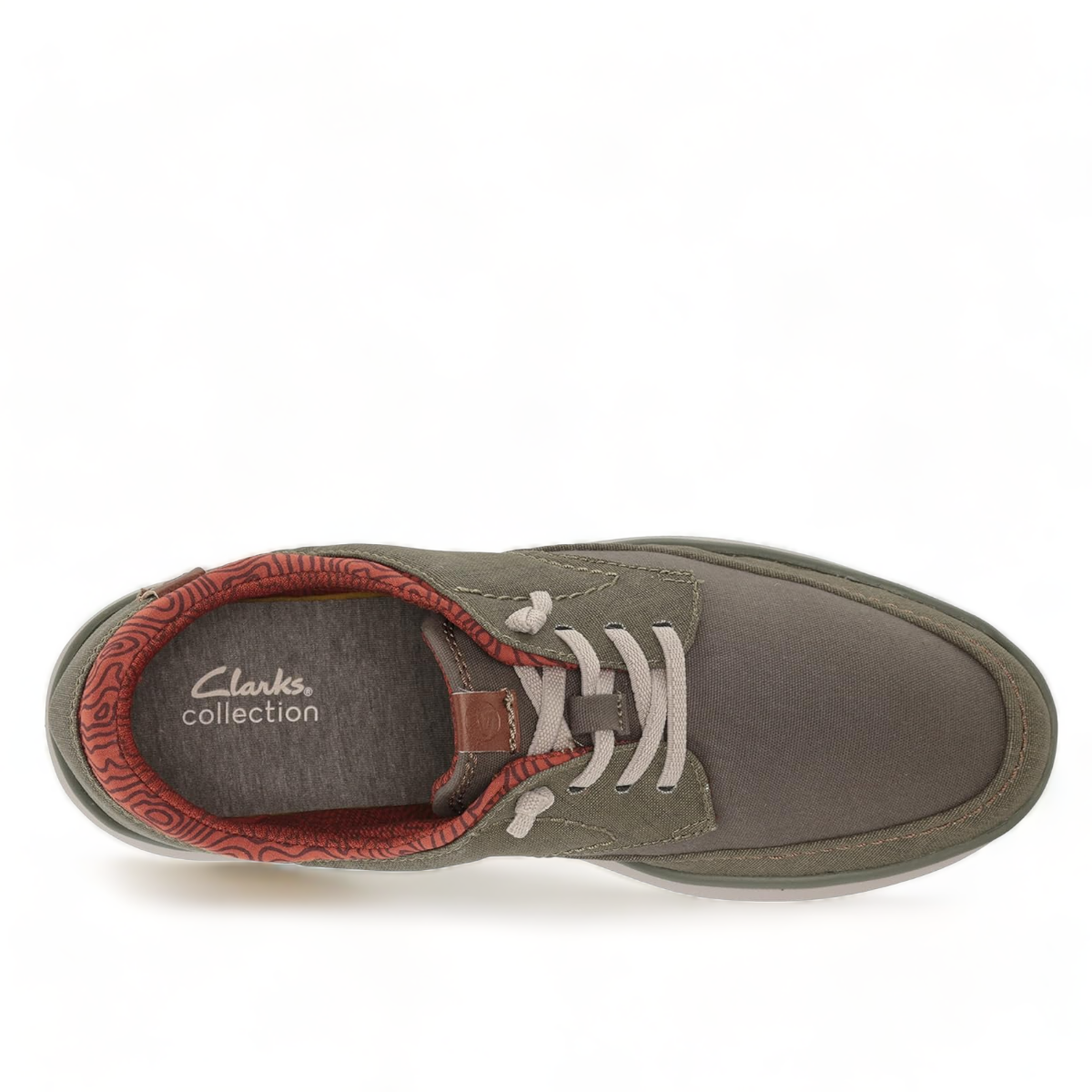 CLARKS CANTAL LOW - OLIVE COMBI