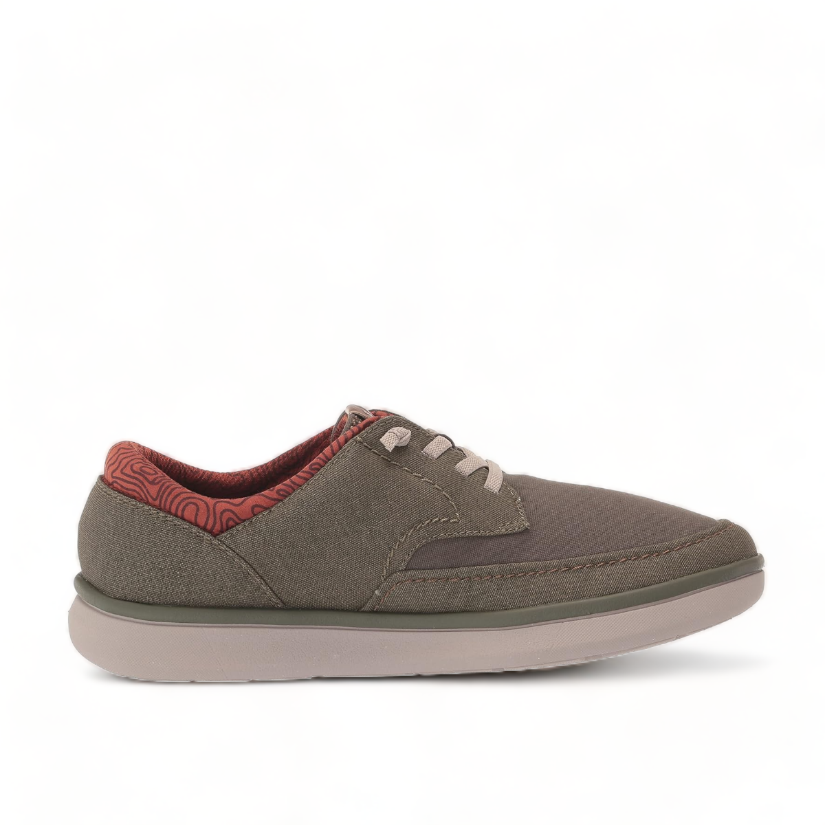 CLARKS CANTAL LOW - OLIVE COMBI