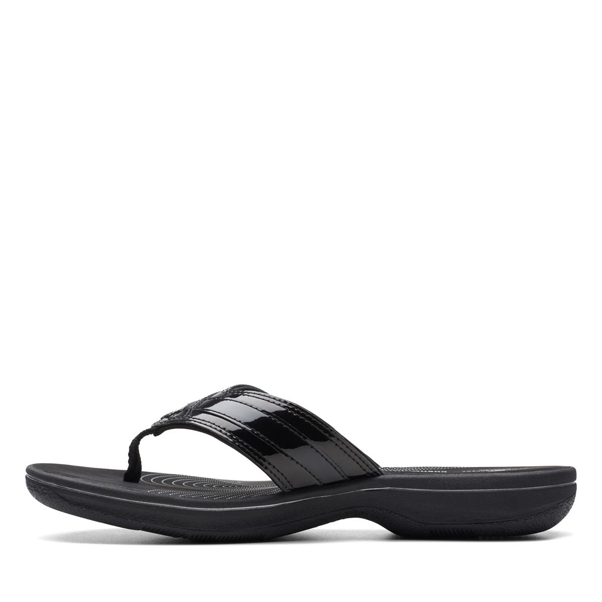 CLARKS BREEZE SEA - BLACK PATENT