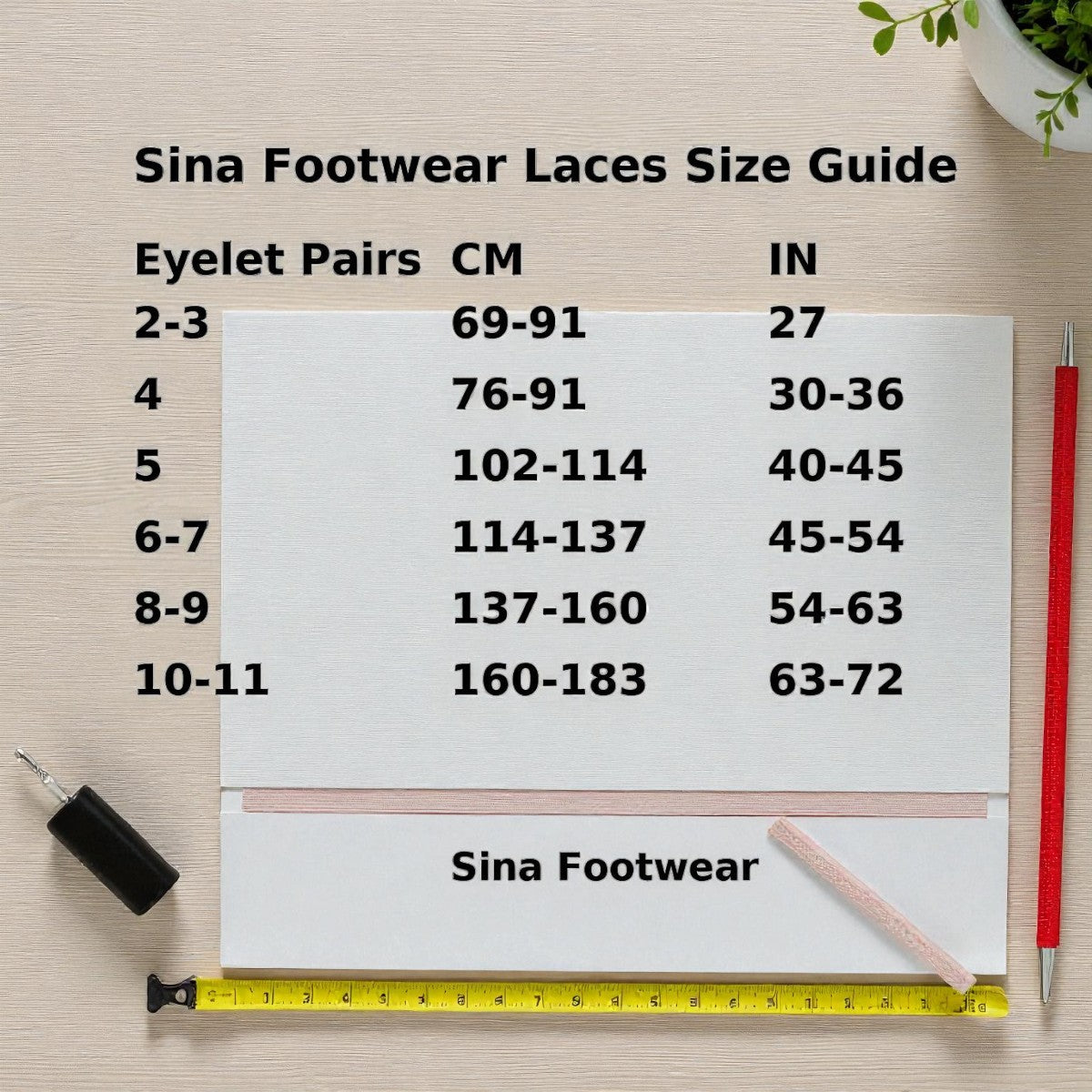 SINA FLAT SHOELACES - BLACK