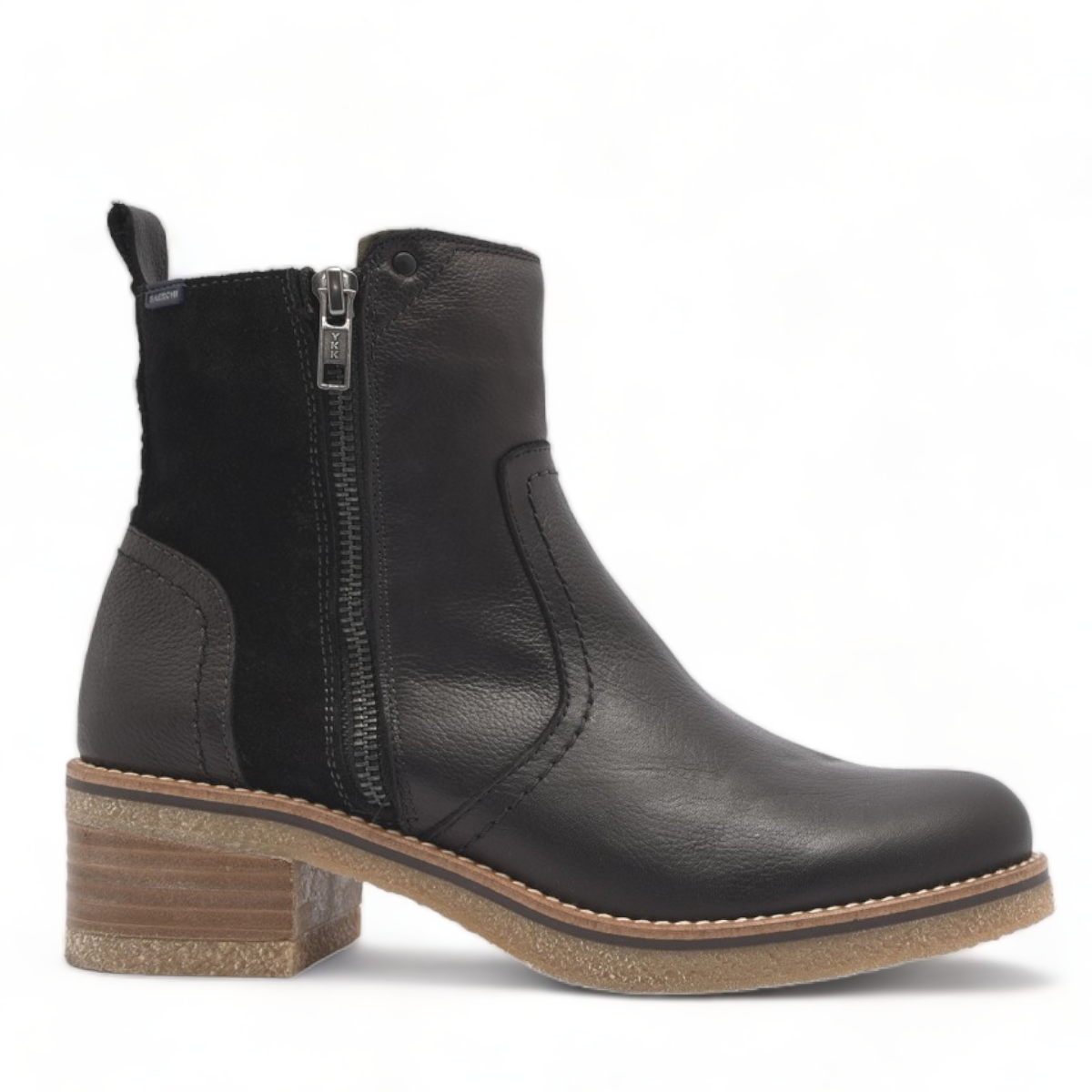 Baerchi Leather Boot Black