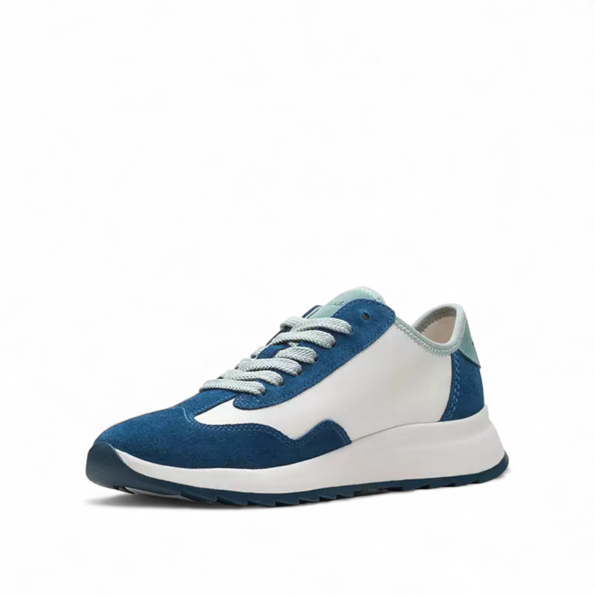 CLARKS DASHLITE LO - TEAL COMBI