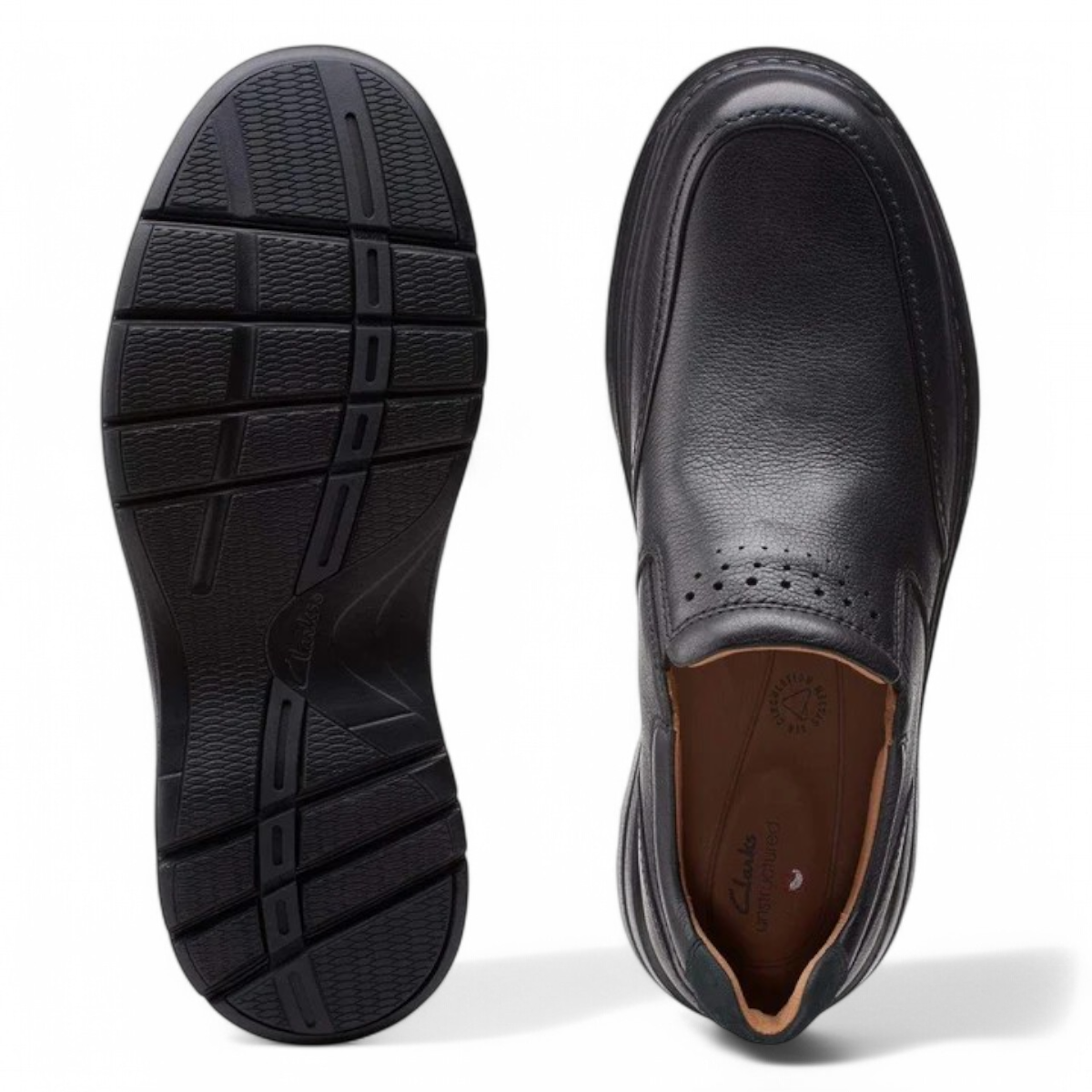 CLARKS UN BRAWLEY STEP BLACK