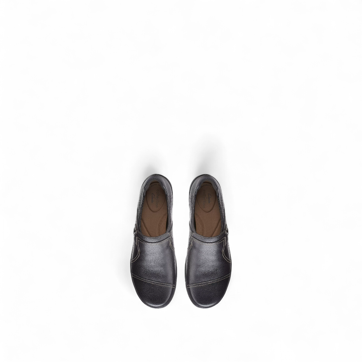 CLARKS CORA POPPY-BLACK TUMBLED