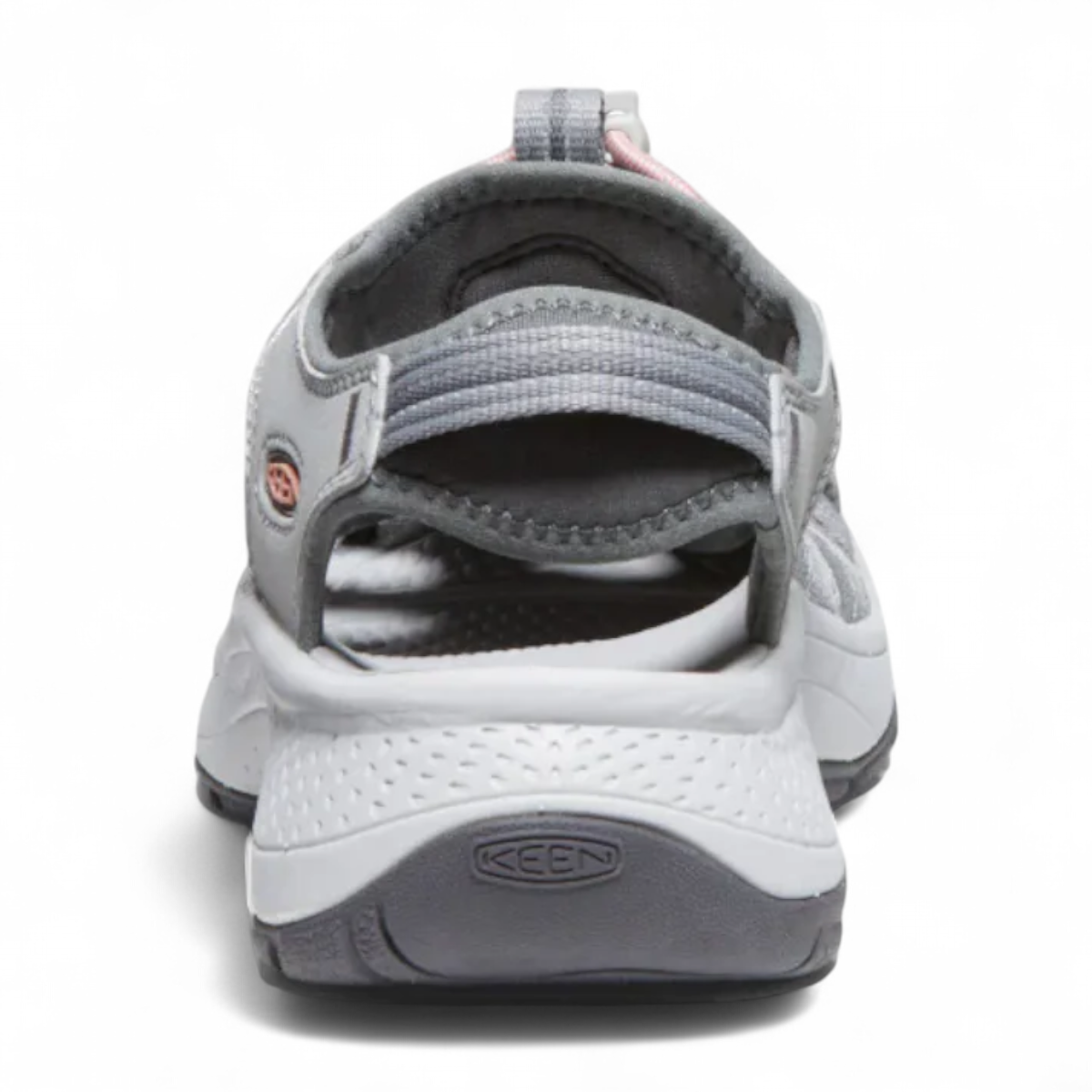 KEEN WOMEN'S ASTORIA WEST SANDAL - GRAY/CORAL