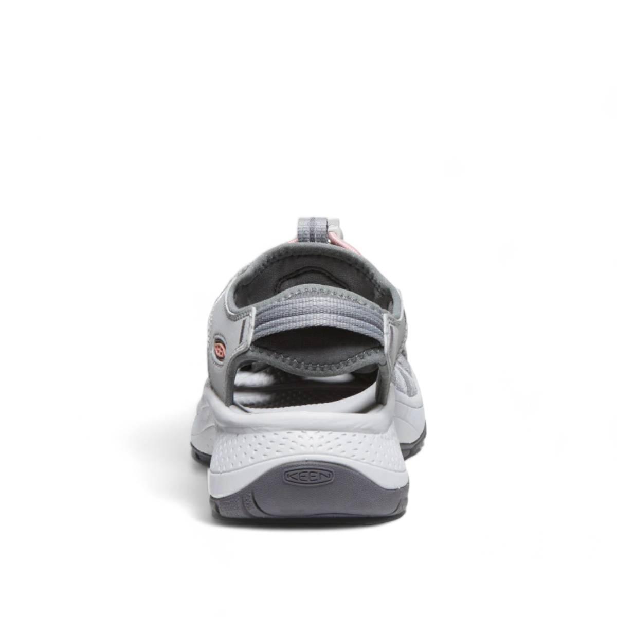 KEEN WOMEN'S ASTORIA WEST SANDAL - GRAY/CORAL