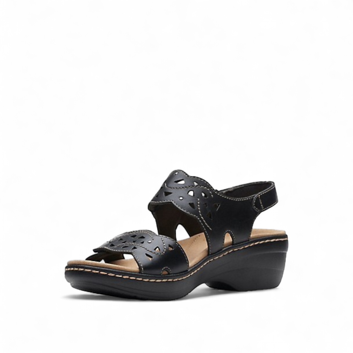 CLARKS MERLIAH DOVE - BLACK