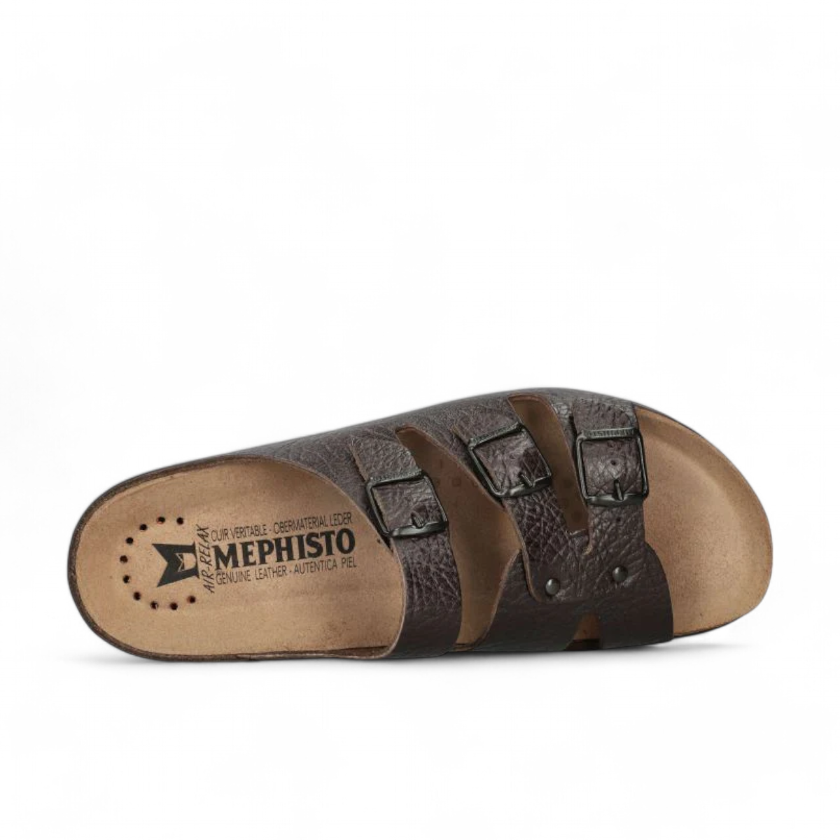 MEPHISTO ZACH FIT - DARK BROWN