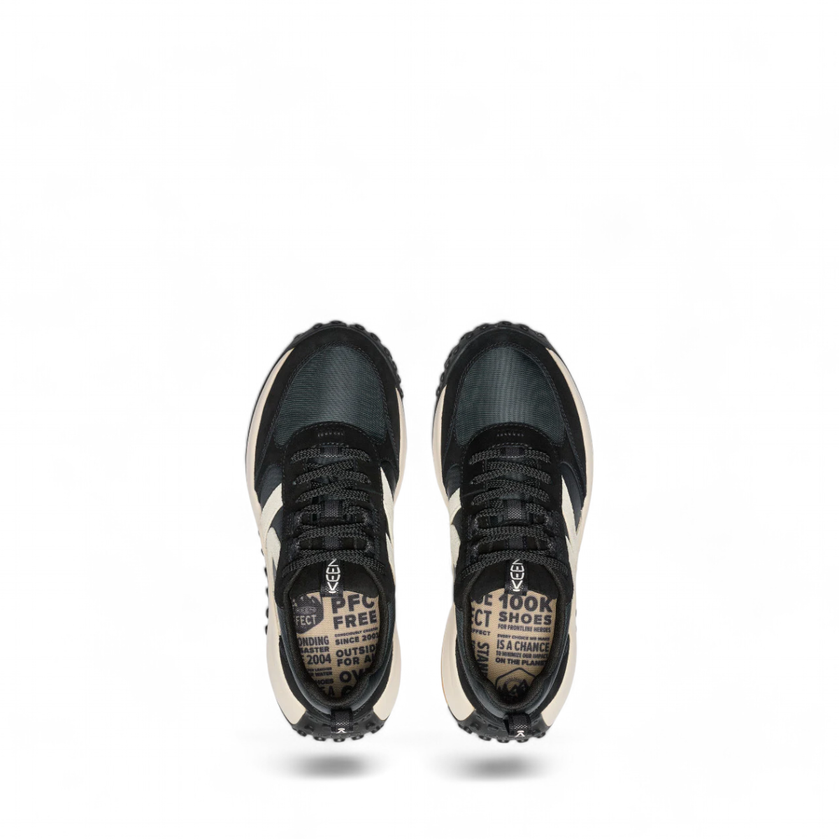 KEEN WOMEN'S KS86 SNEAKER - BLACK/BIRCH