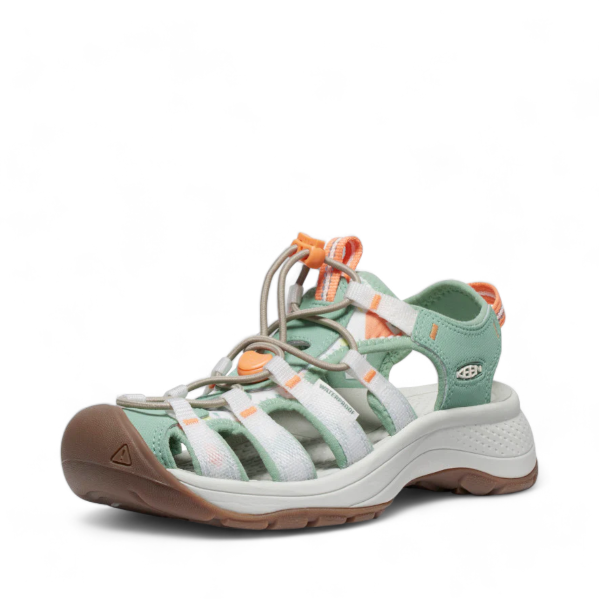 KEEN WOMEN'S ASTORIA WEST SANDAL - TERRAZZO/GRANITE GREEN