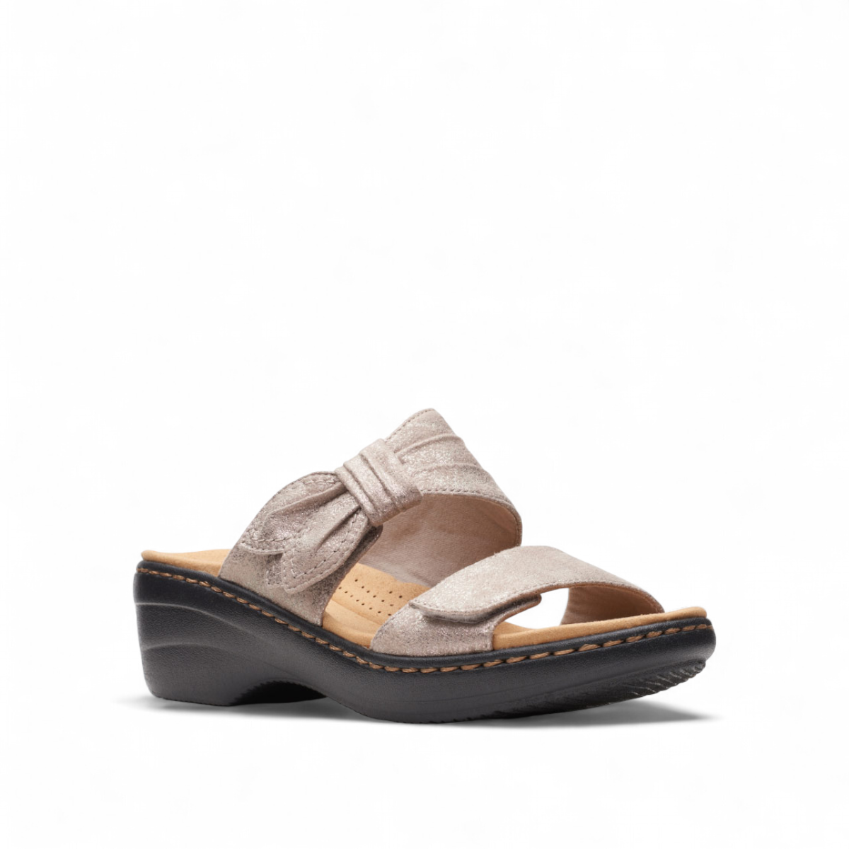CLARKS MERLIAH CHARM - TAUPE METALLIC