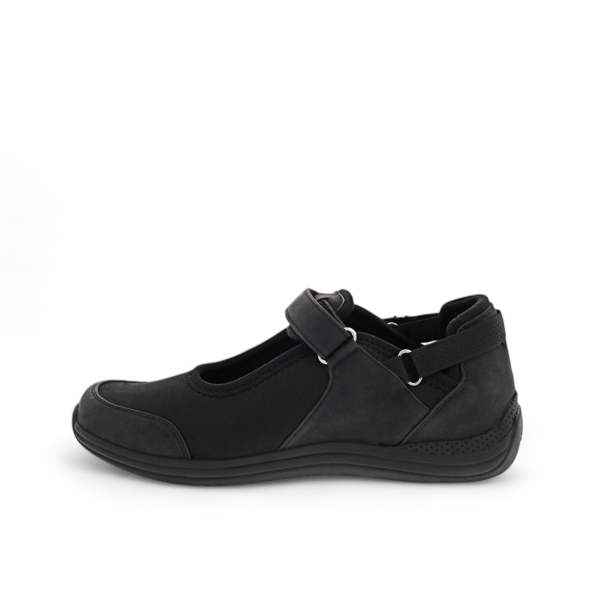 DREW BUTTERCUP - BLACK-BLACK STRETCH