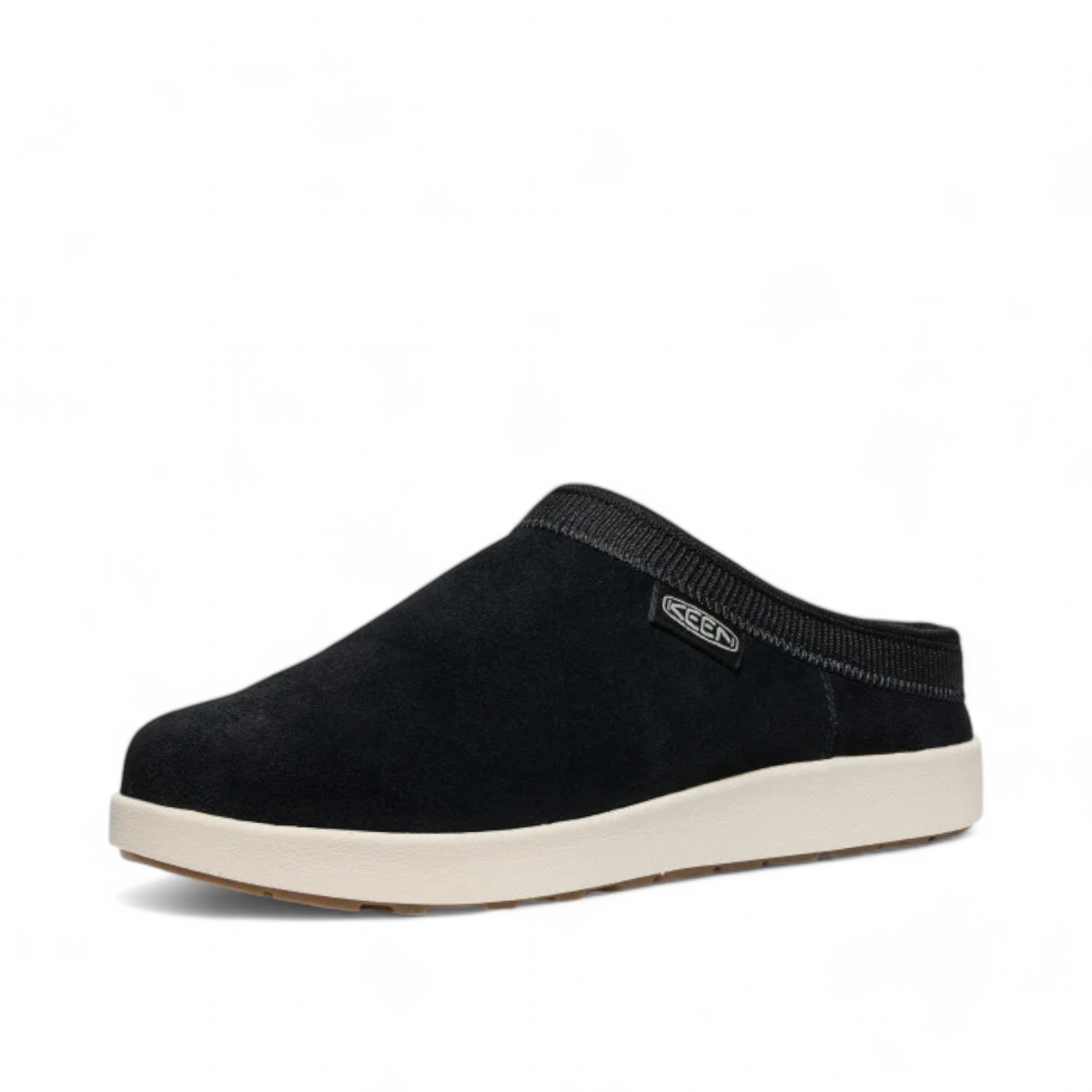 KEEN ELLE SUEDE MULE - BLACK/BIRCH
