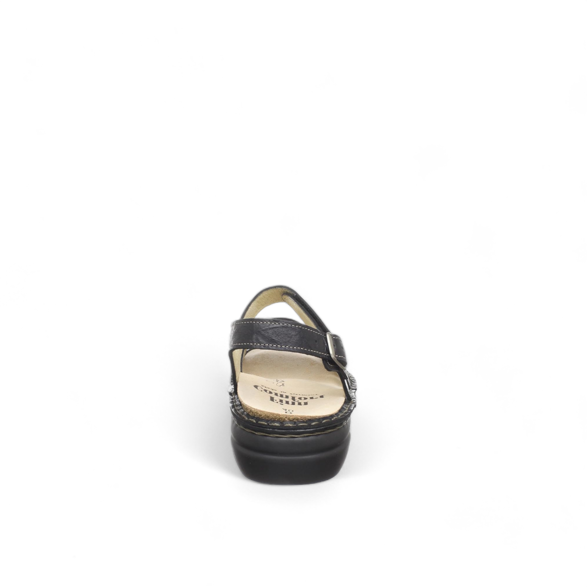 FINN COMFORT GOMERA - PLISSEELIGHT SCHWARZ