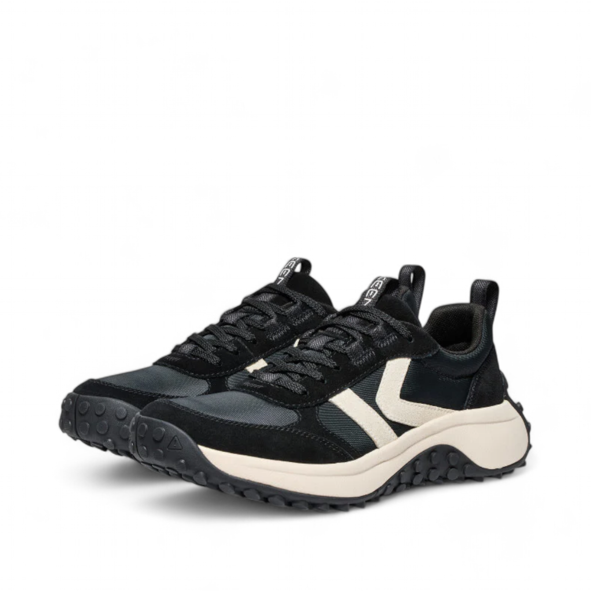 KEEN WOMEN'S KS86 SNEAKER - BLACK/BIRCH