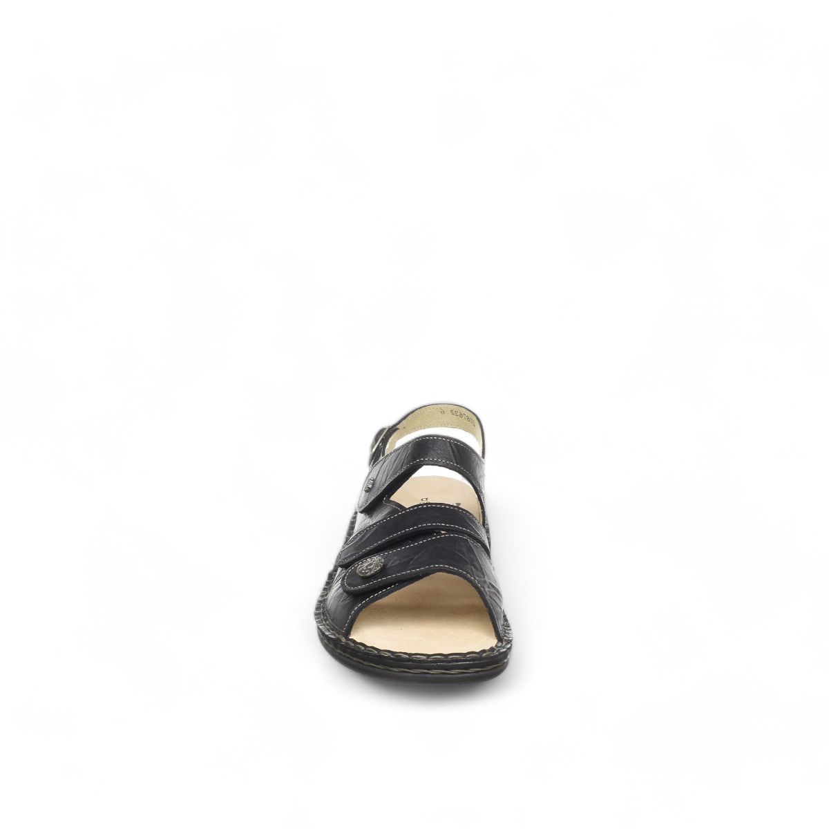 FINN COMFORT GOMERA - PLISSEELIGHT SCHWARZ