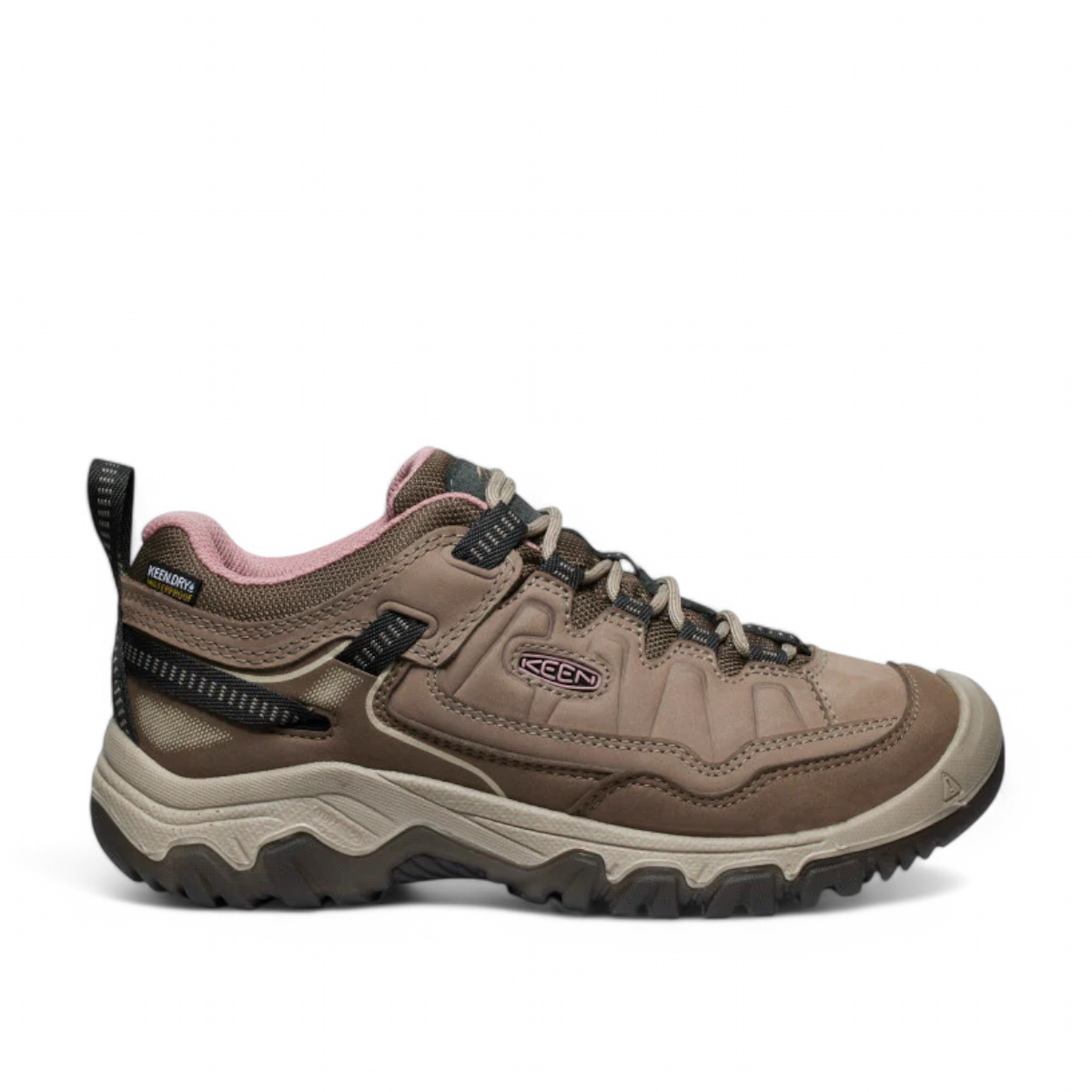KEEN WOMEN'S TARGHEE IV (WP) - BRINDLE/NOSTALGIA ROSE