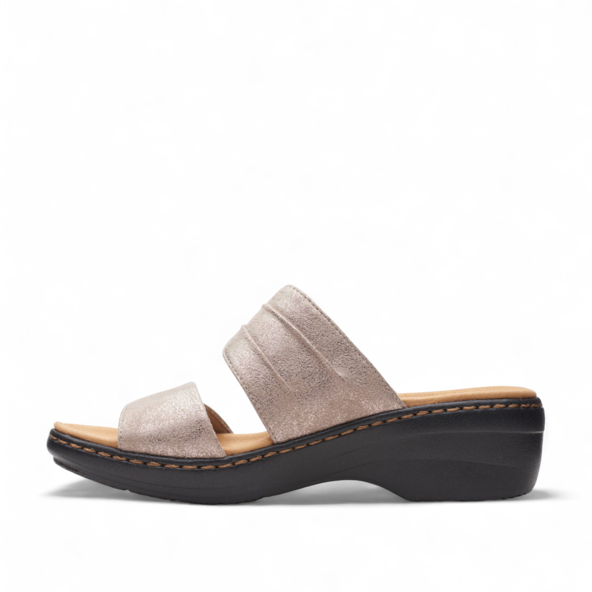 CLARKS MERLIAH CHARM - TAUPE METALLIC