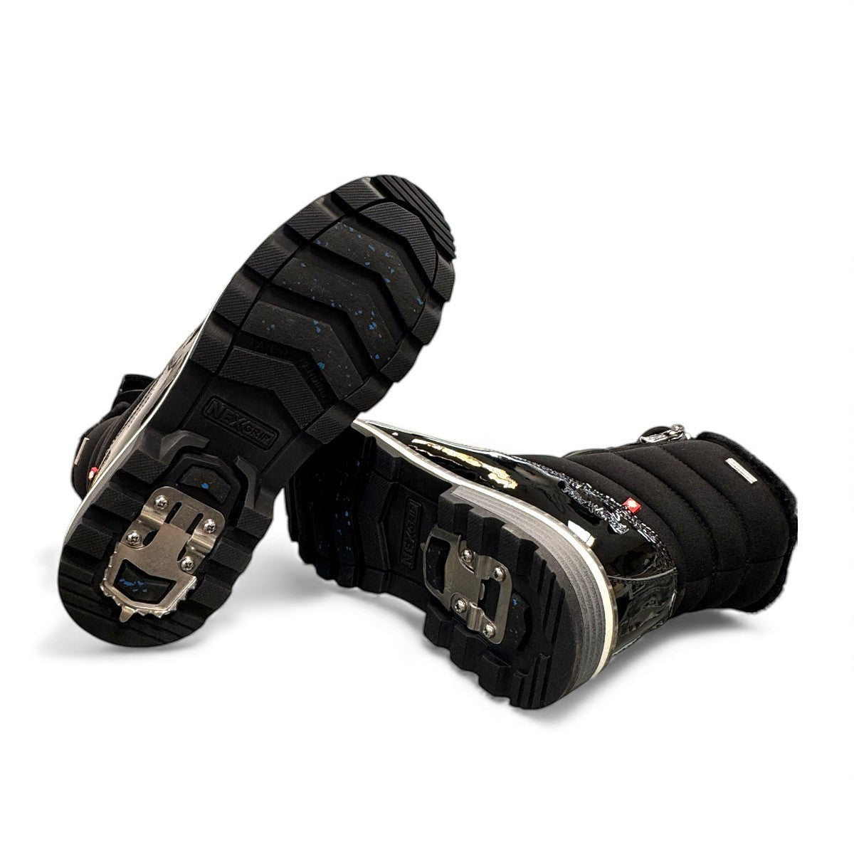 NexGrip Ice Kim 5.0 black glossy waterproof winter boot with side zip and insulated leather upper
photo of the bottom side