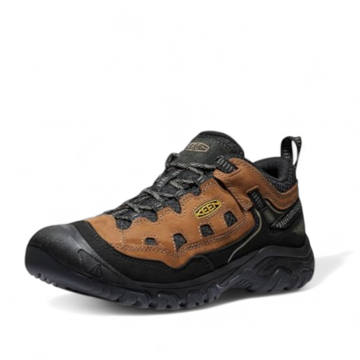 KEEN MEN'S TARGHEE IV VENT -BISON/GOLDEN YELLOW