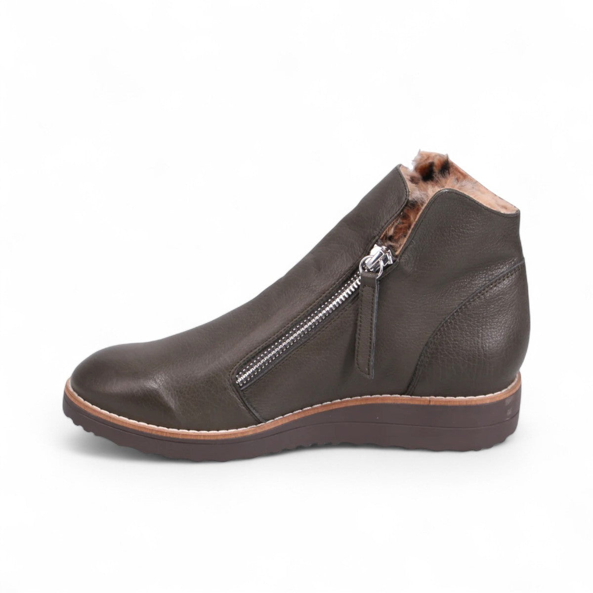 DJANGO & JULIETTE OPAL_TODJ /OLIVE-LEAOPARD-CHOC SOLE