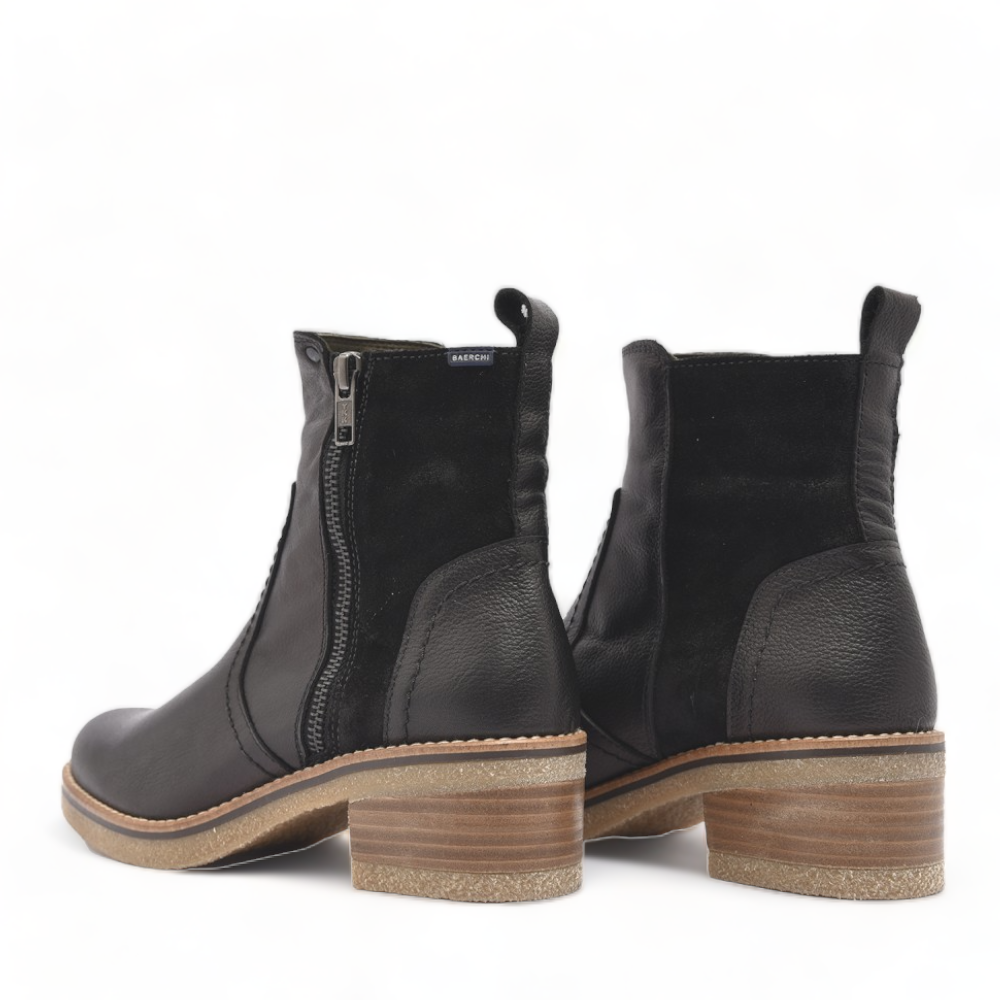 Baerchi Leather Boot Black