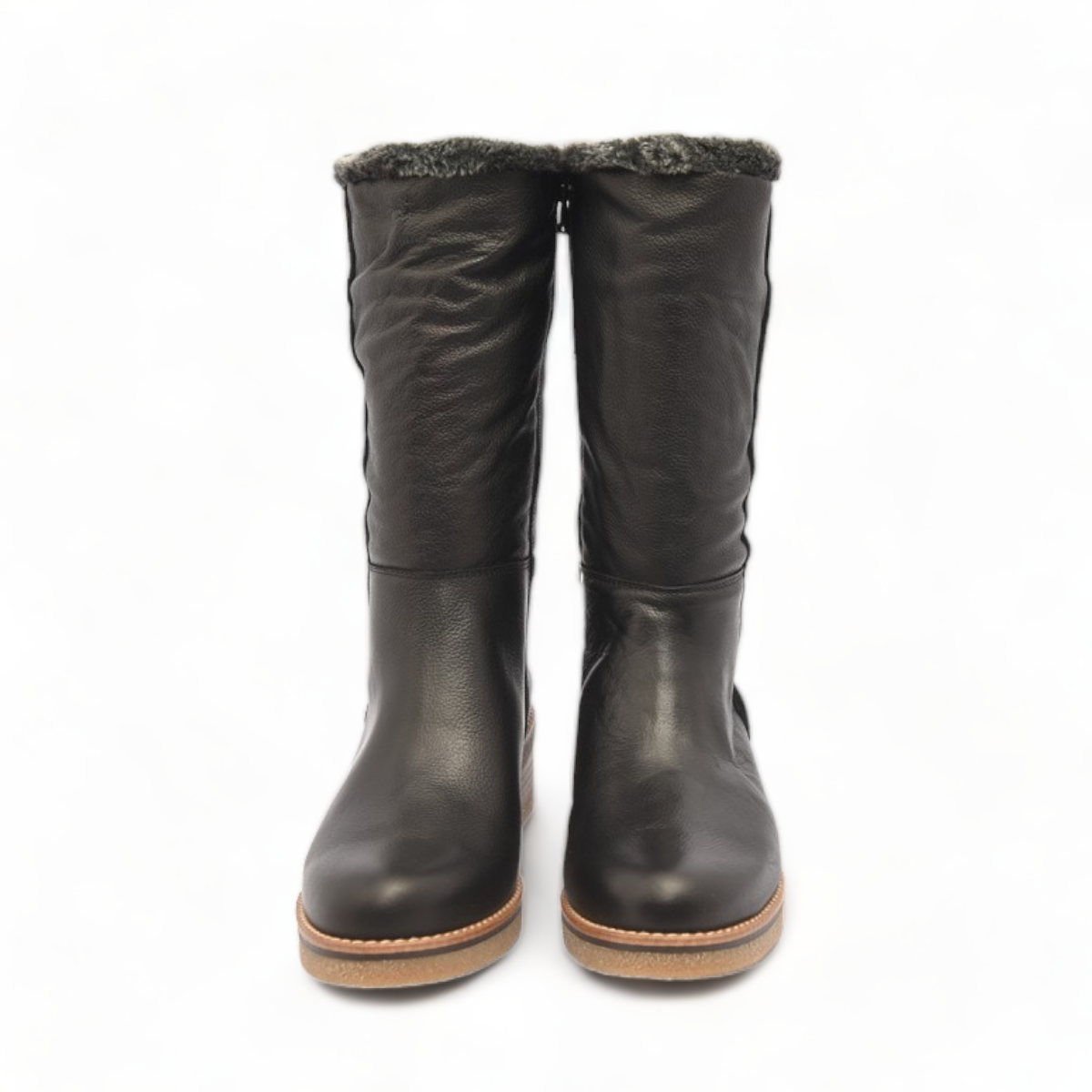 Baerchi High Leather Boot Black