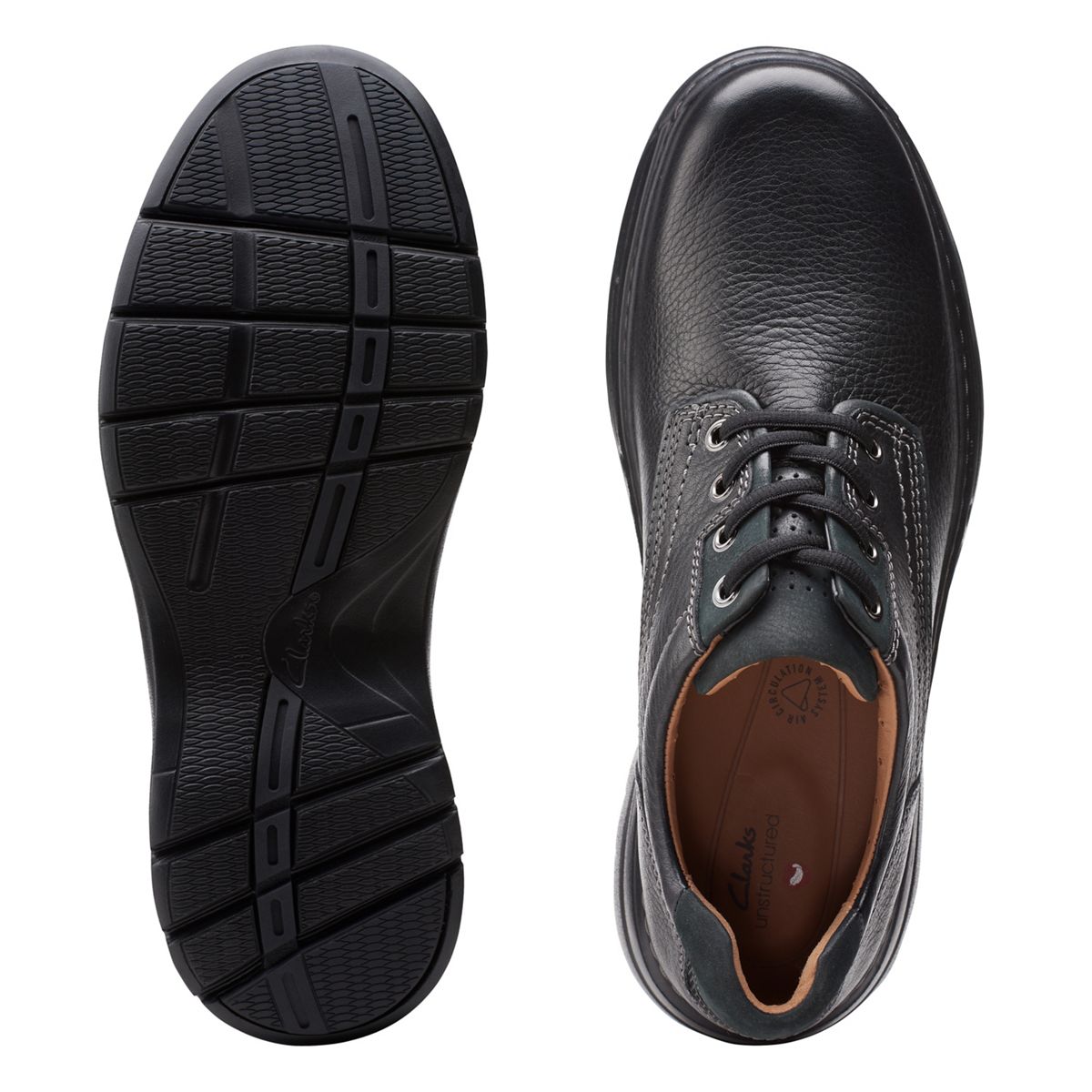 CLARKS BRADLEY WALK - BLACK