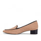 ROS HOMMERSON HONEY NUDE SUEDE/BLACK PATENT