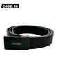 MEN'S GENUINE LEATHER BELT - BLACK