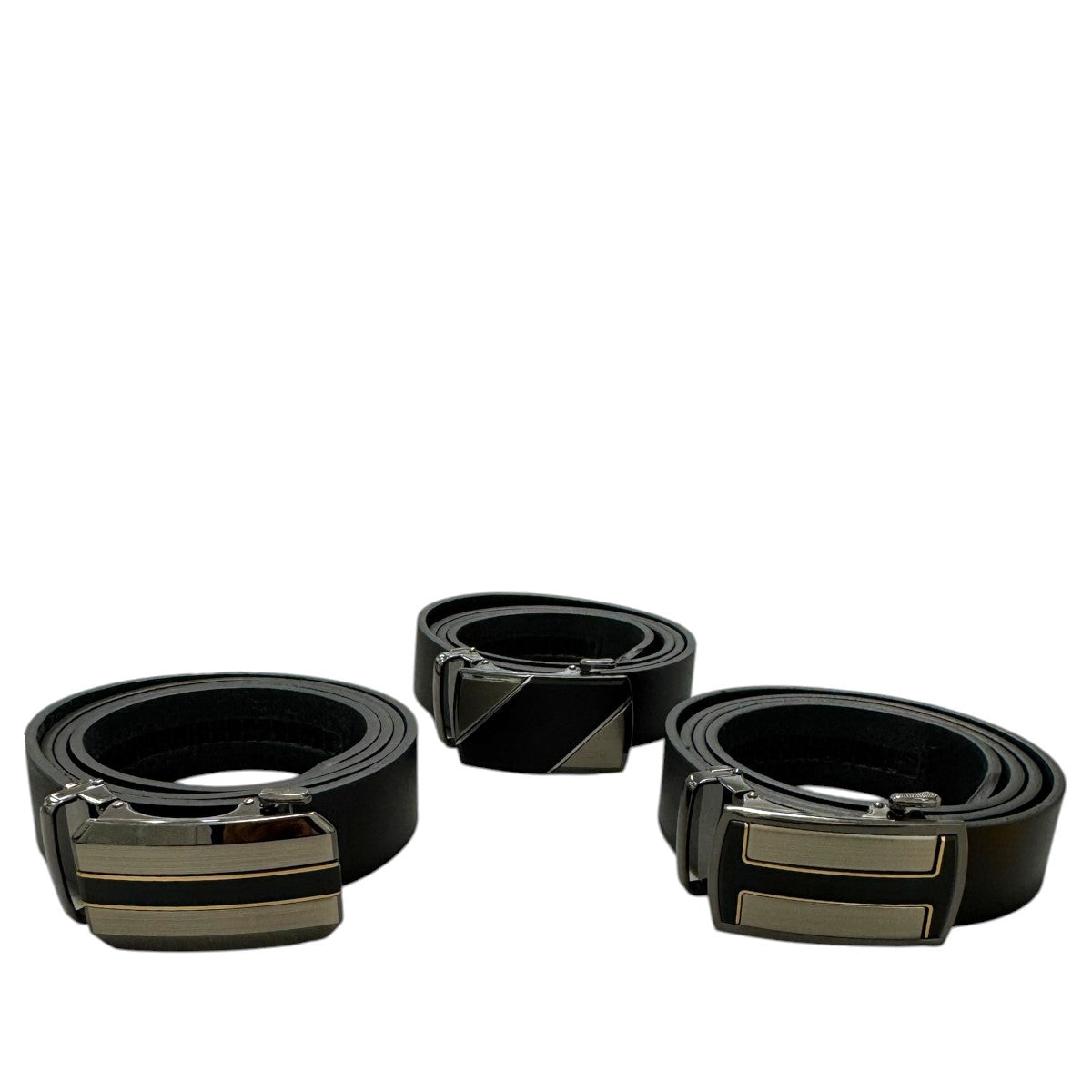MEN'S GENUINE LEATHER BELT - BLACK