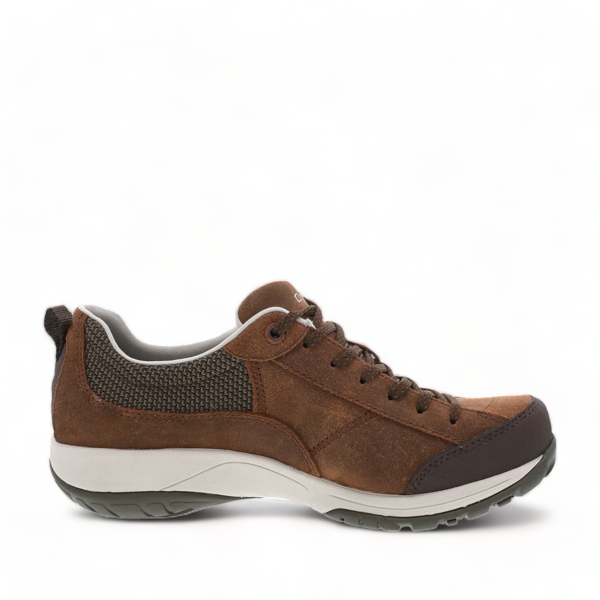 Paisley Suede Sneaker Brown Burnished