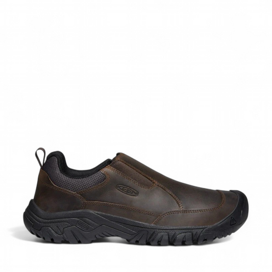 KEEN MEN'S TARGHEE III SLIP-ON - DARK ERTH/MULCH