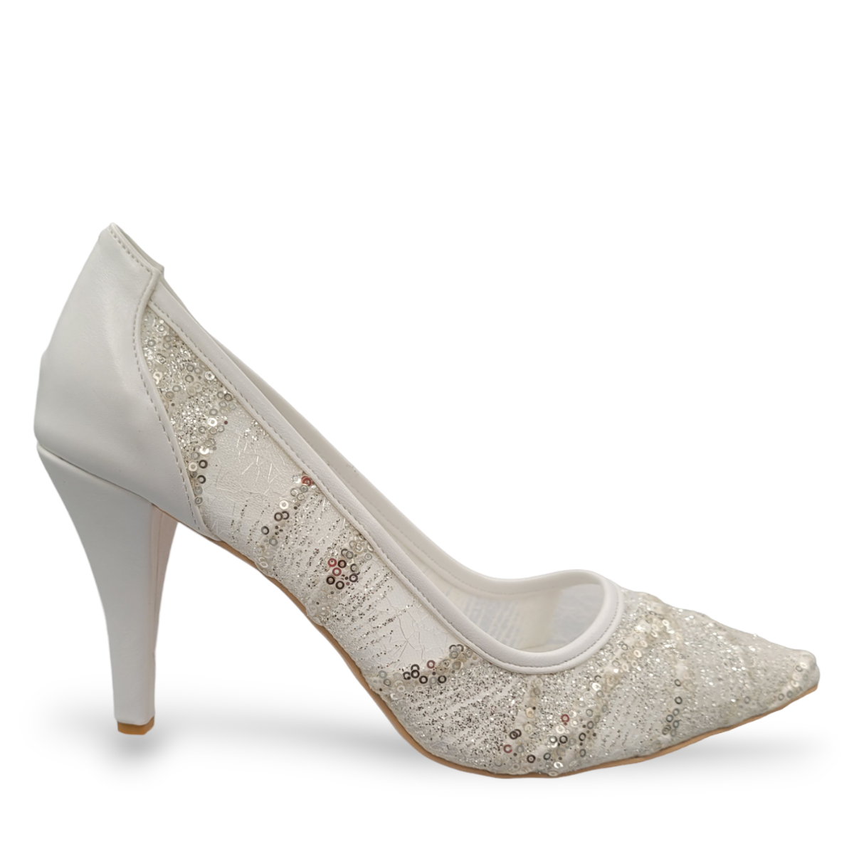 NIKPA GLITTERY - WHITE