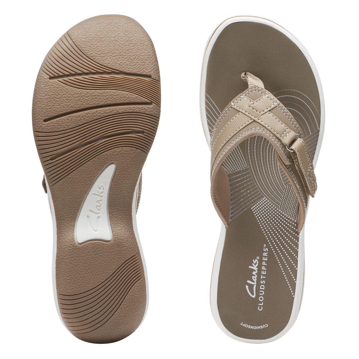 CLARKS BREEZE SEA - TAUPE