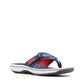 CLARKS BREEZE SEA - NAVY/RED