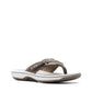 CLARKS BREEZE SEA - PEWTER SYNTHETIC