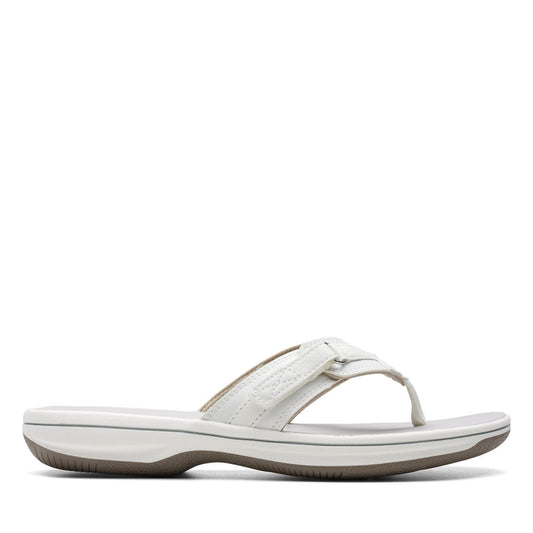 CLARKS BREEZE SEA - WHITE SYNTHETIC