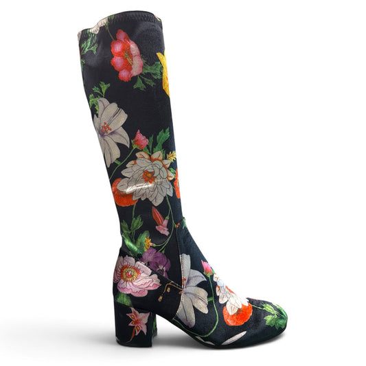 ILOVEBILLY NEOLAS - BLACK LILY / STRETCH VELVET