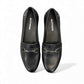 Bottero  black leather loafers with a metal horsebit detail and a classic slip-on silhouette.
