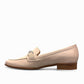 Bottero Day off-white leather loafers featuring a classic silhouette and elegant metal horsebit detail.