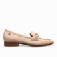 Bottero Day off-white leather loafers featuring a classic silhouette and elegant metal horsebit detail.