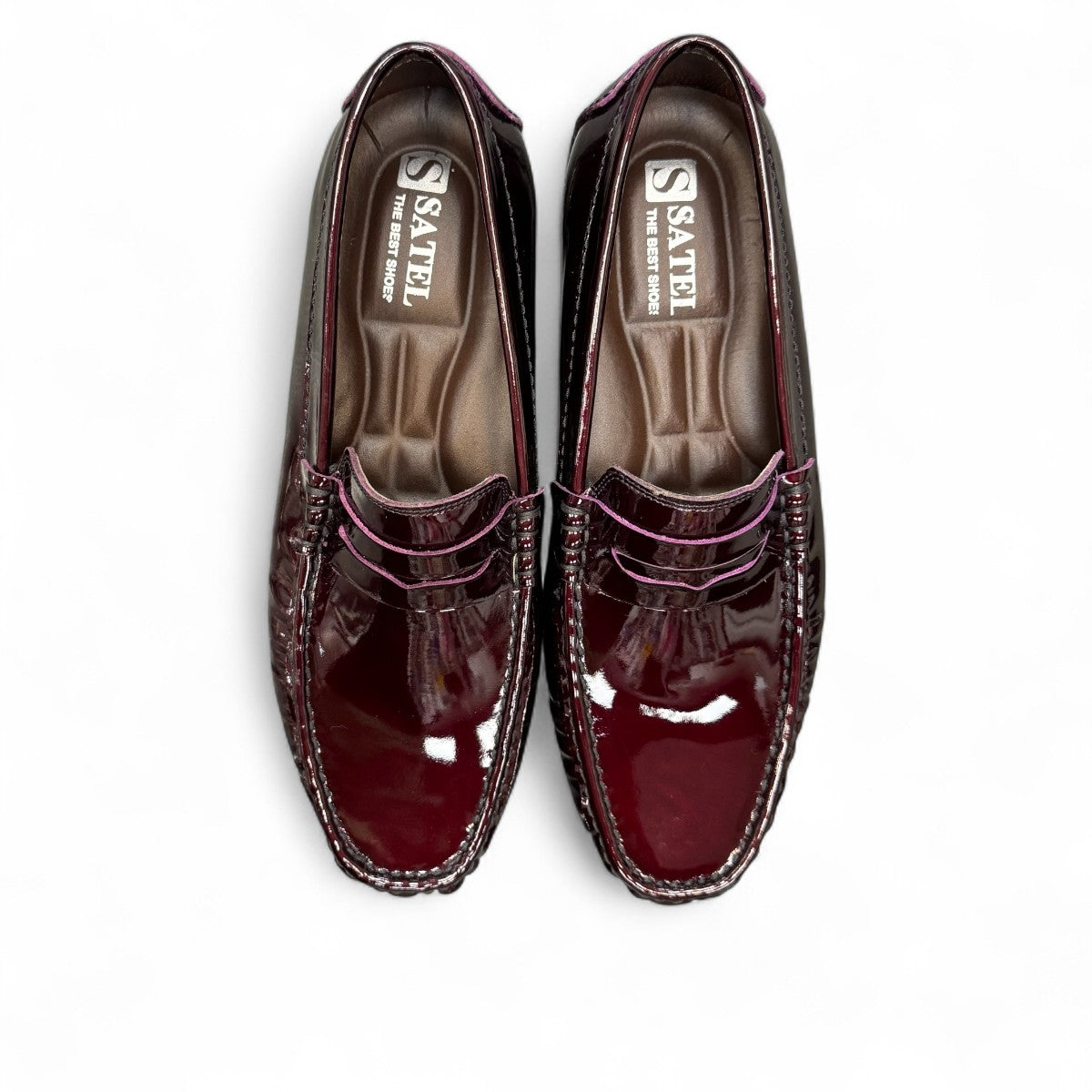 SATEL DORSA - RED PATENT