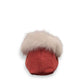 ALBERTA SUEDE MOCCASINS - PEACH