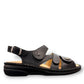 FINN COMFORT GOMERA - PLISSEELIGHT SCHWARZ